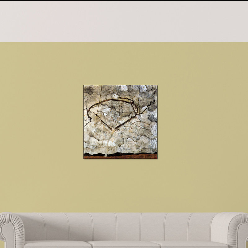 Egon Schiele - Wrapped Canvas Painting, 50cm H x 50cm W x 1.8cm D