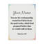 You Are His Workmanship Ephesians - No Frame Print on Canvas-940106020