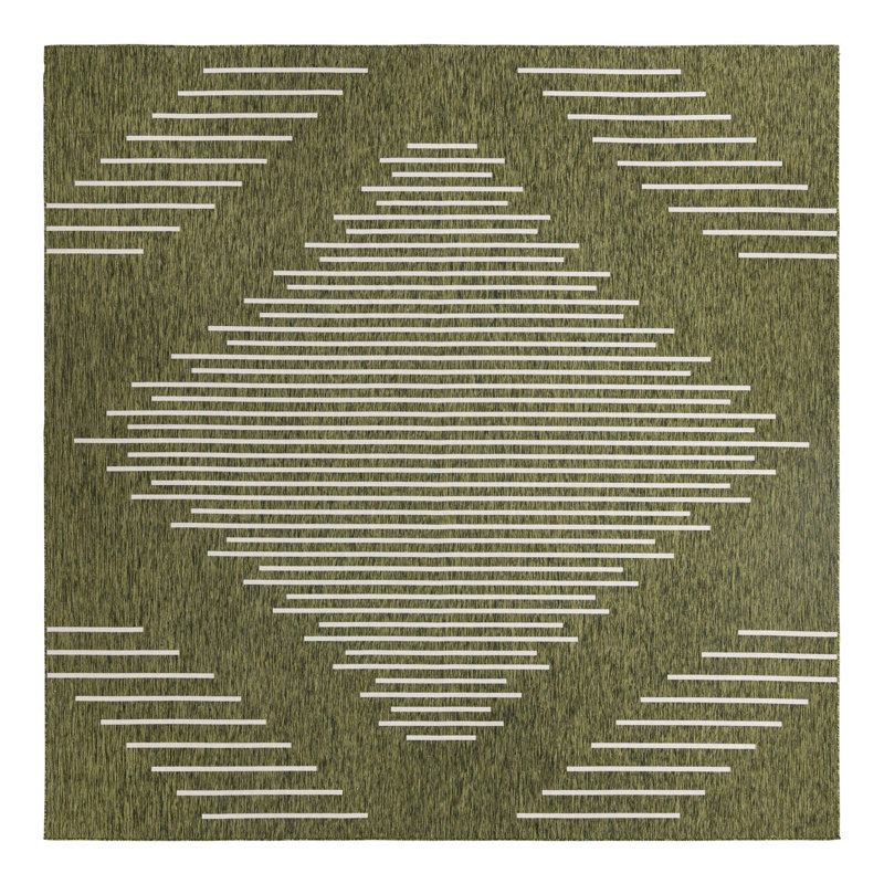 Tapis d'intérieur tissé à la machine Dex, Carré 13 pi