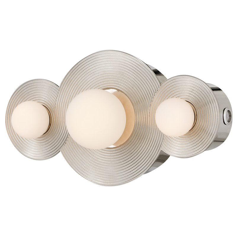 Éclairage pour meuble-lavabo Hinkley Rhea, Chrome chrome