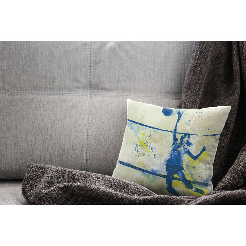 Volleyball Square Cushion
