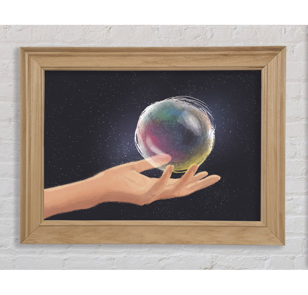 The Bubble World - Einzelne Bilderrahmen Kunstdrucke