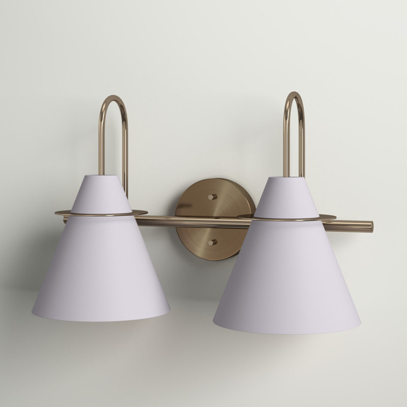 Éclairage pour salle de bain 2 lumières Salem