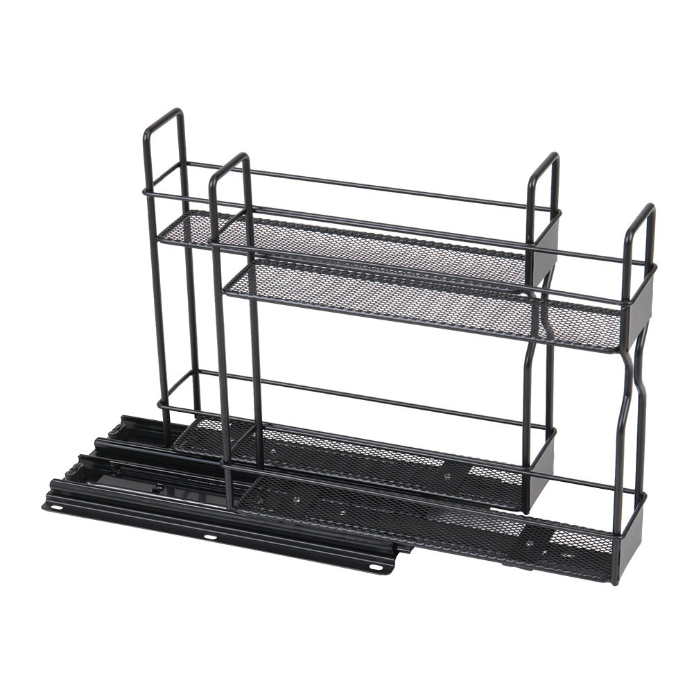 Cabinet System Spice Rack with Adjustable Racks