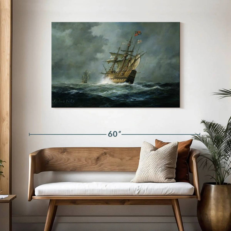 Mait Mary Rose, 30" H x 45" W
