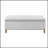 Rectangular Soft Close Storage Bench Simple design, comfortable and durable, multi-functional bench