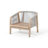 Marinee Acacia Wood Outdoor Woven Chair With Cushions