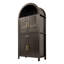 Armoire garde-manger en verre de 71 po avec tablettes réglables Oren-126144971