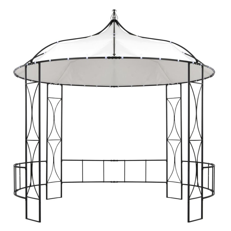 Noemie 3m x 3m Metal Party Tent, White