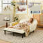 Canapé-lit de 52,5 po, causeuse convertible avec dossier inclinable et chargement USB, canapé-lit 3 en 1-603602515