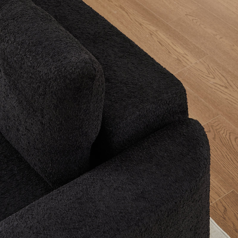 Compression Large Chenille Sofas, Modern 3 Seat Cloud Couch for Home