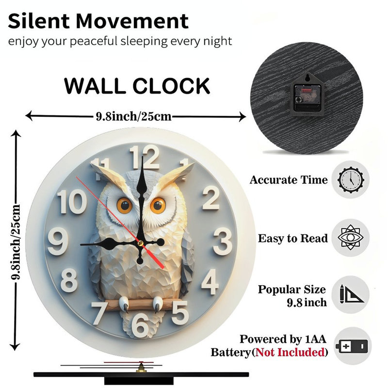 Horloge murale élégante