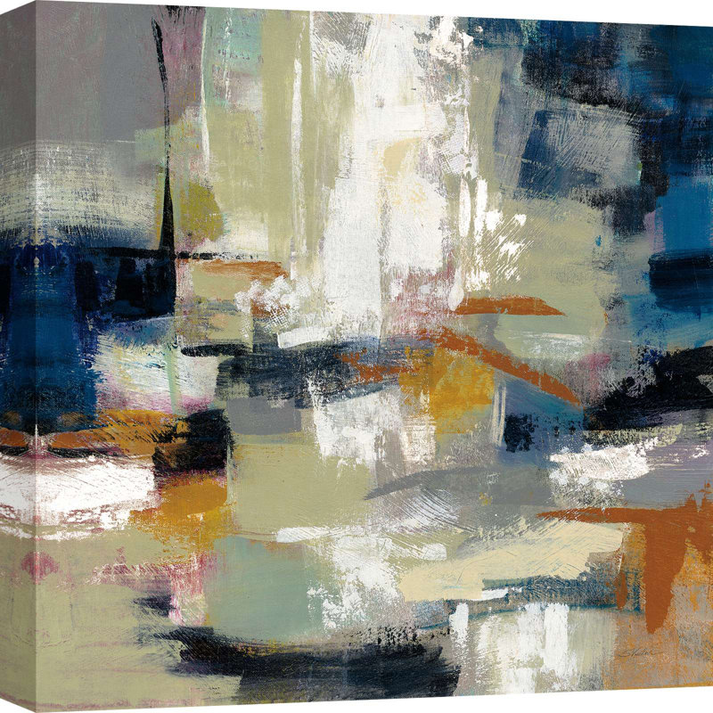 Abstract Full Moon II by Silvia Vassileva - Wrapped Canvas Print, 70 cm H x 70 cm W