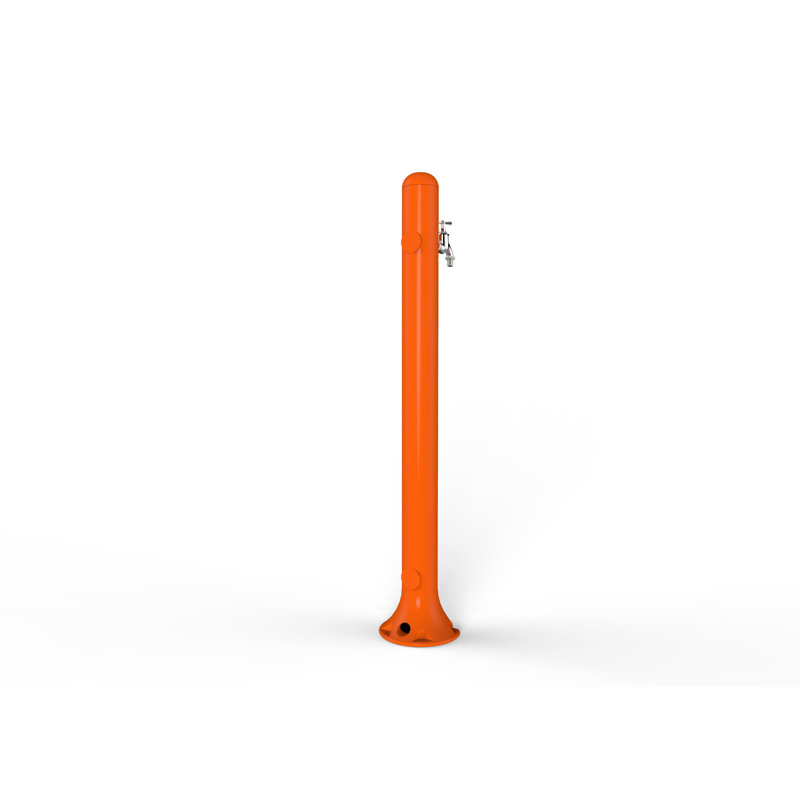 Acrylic Column Fountain, 100cm H x 13cm W x 18cm D, Orange