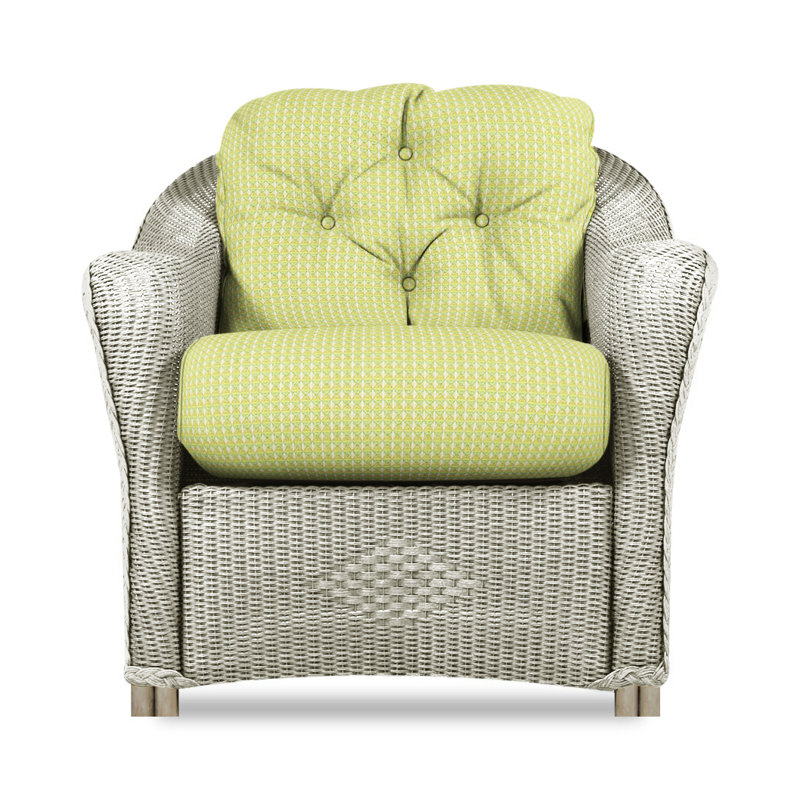 Reflections Outdoor Lounge Chair, Canvas Natural Sunbrella® Canvas, Linen