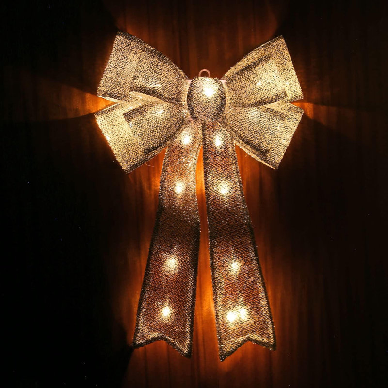 LED Lighted Sign, Silver