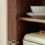 Armoire de rangement simple en rotin simple