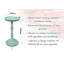 Metal Pedestal Birdbath