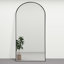 Miroir en métal noir-206794837