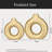 Flower Vase, Flower Vase, Ceramic Vase For Home Decor, Set Of 2-887905963