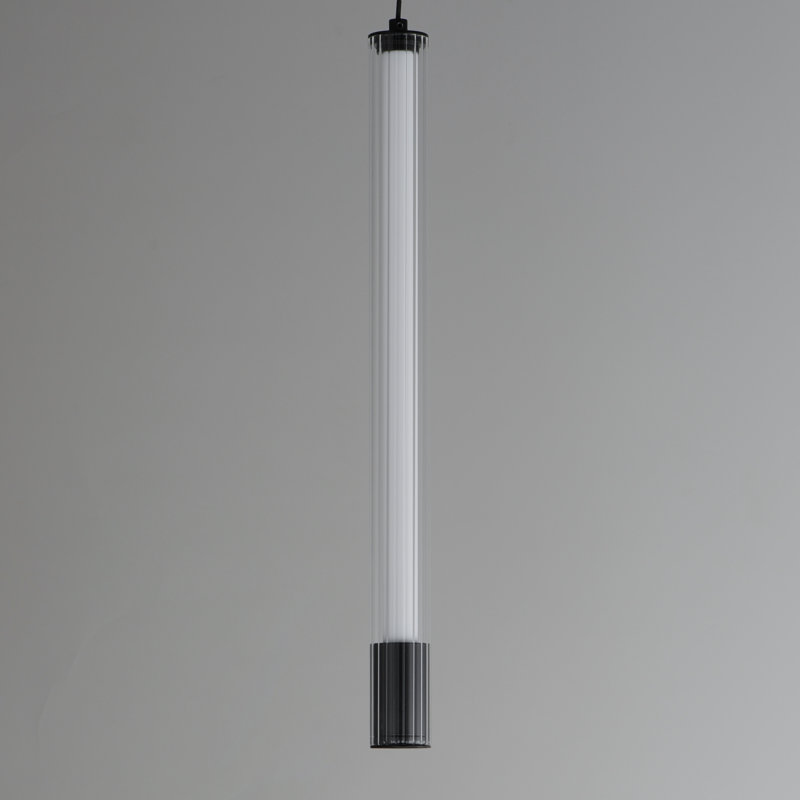 Ayven 1 - Light LED Unique/Statement Pendant, Black