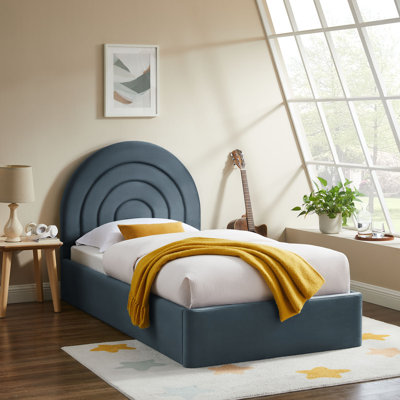 Lit plateforme en velours Solana Performance