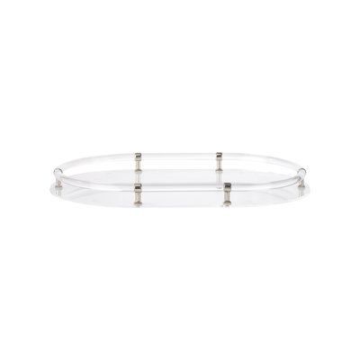 Acrylic Oval Tray