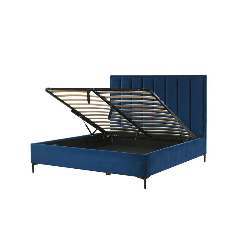 Morehead Upholstered Ottoman Storage Bed, Double (4'6)