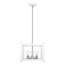 4 - Light White Lantern Pendant