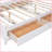 Ethil 4 Drawers Bookcase Platform Bed-1035593826-1047717054