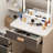 Vinush Vanity Set with Stool and Mirror