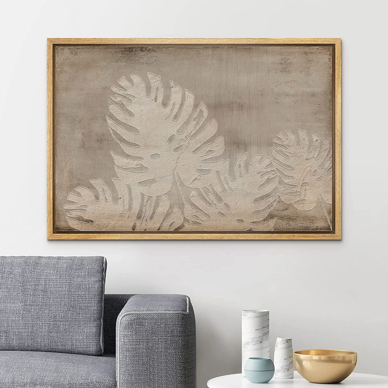 «Signleader - Floater Frame», impression sur toile, H 16 po x l 24 po x P 1,5 po, Naturel