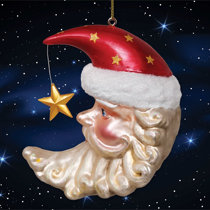 Wood Ornament Kit / Santa Moon Believe