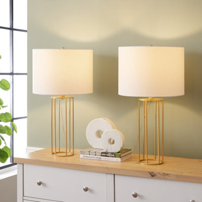 Velmarie Metal Table Lamp