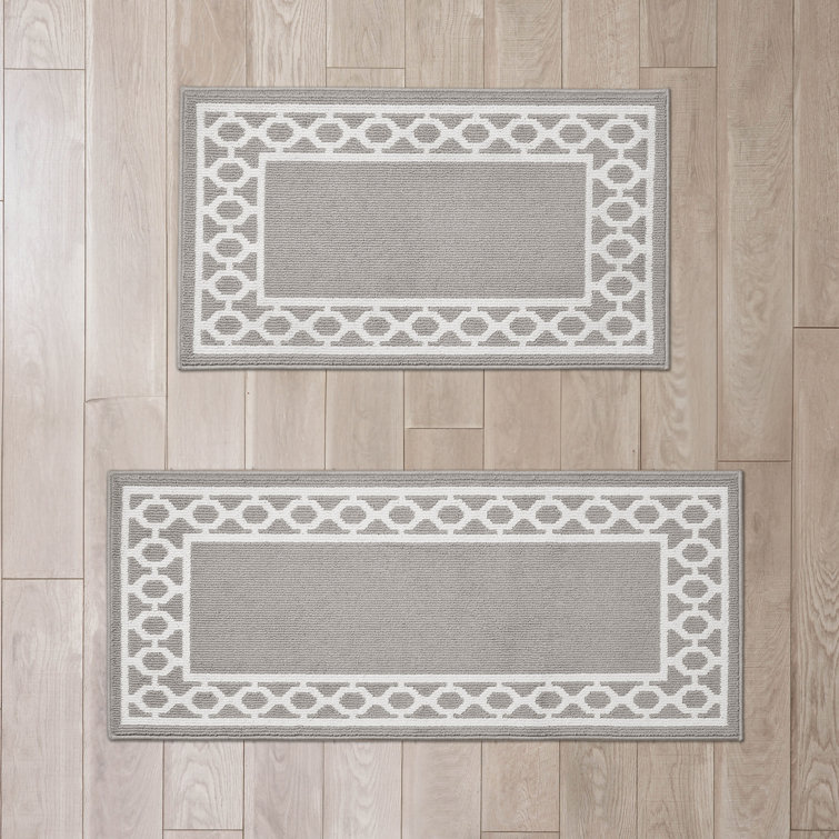 Jean Pierre New York Christine Border Machine Washable All Loop Tufted Rugs
