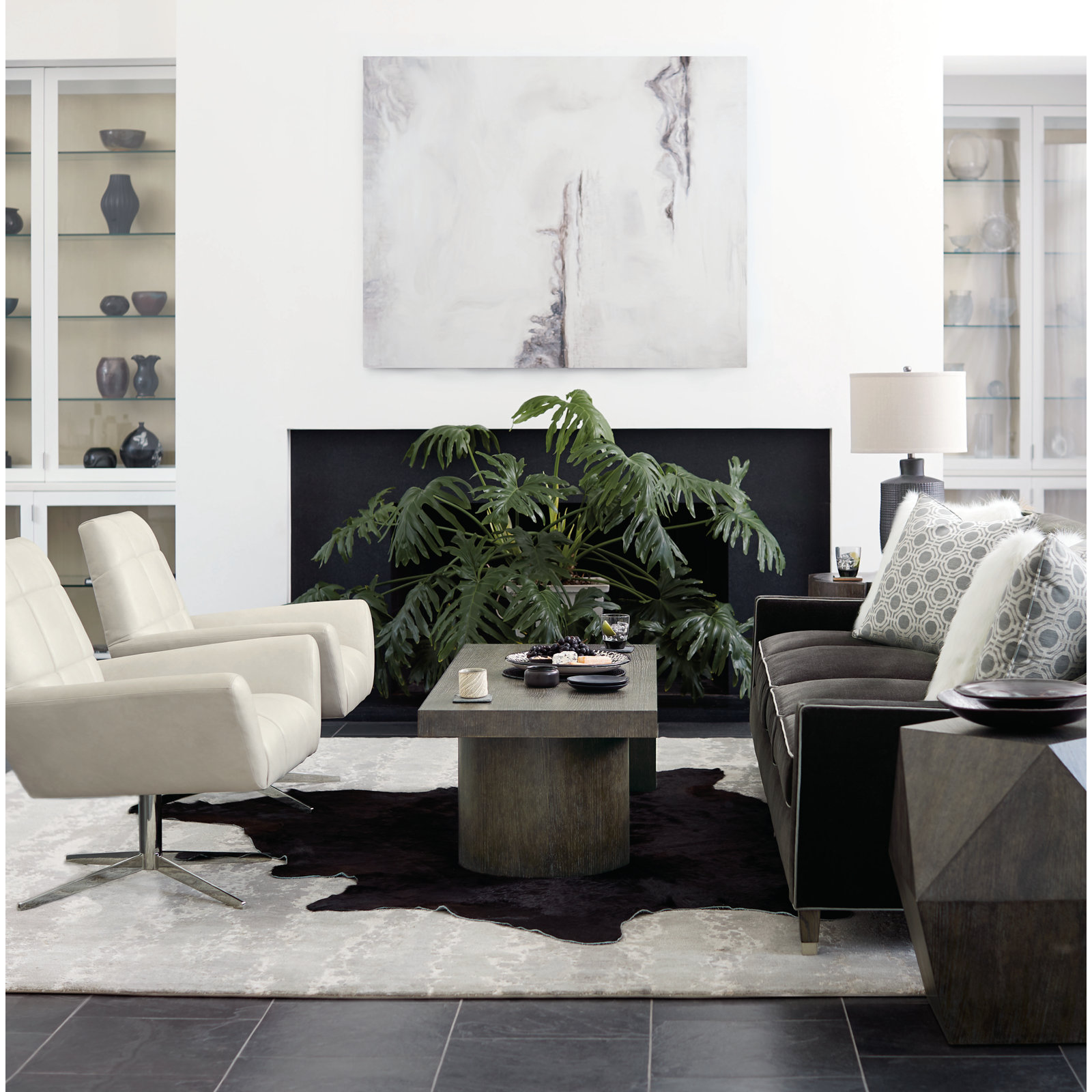 Bernhardt Linea 60" Cocktail Table