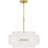 Bani 5-Light Brushed Gold Pendant Light