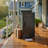 Outdoor 34'' Parcel Box Parcel Drop, Delivery Package Mail Box, Black
