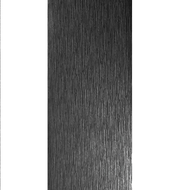 Papier peint uni non tissé moderne noir gris argenté