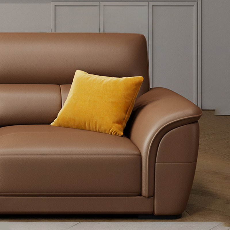 Canapé de style italien moderne et minimaliste, H 36 po x l 126 po x P 16 po