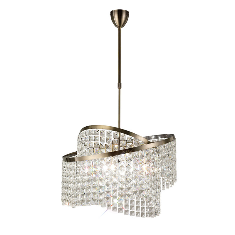 8 - Light Crystal Chandelier