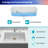 33" x 22" Drop-in Single Bowl Quartz/Granite Composite Kitchen Sink