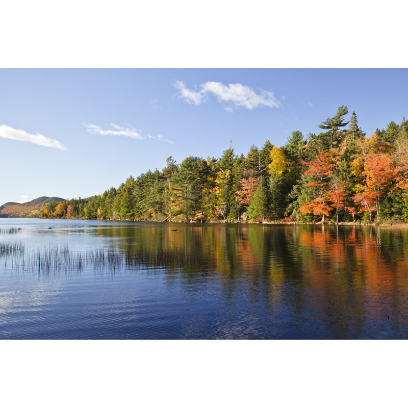 Eagle Lake Autumn Morning - Wrapped Canvas Print, 51cm H x 76cm W x 3.8cm D
