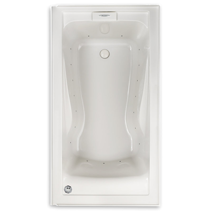 Evolution 60'' x 32'' Drop-In Soaking Fiberglass Bathtub