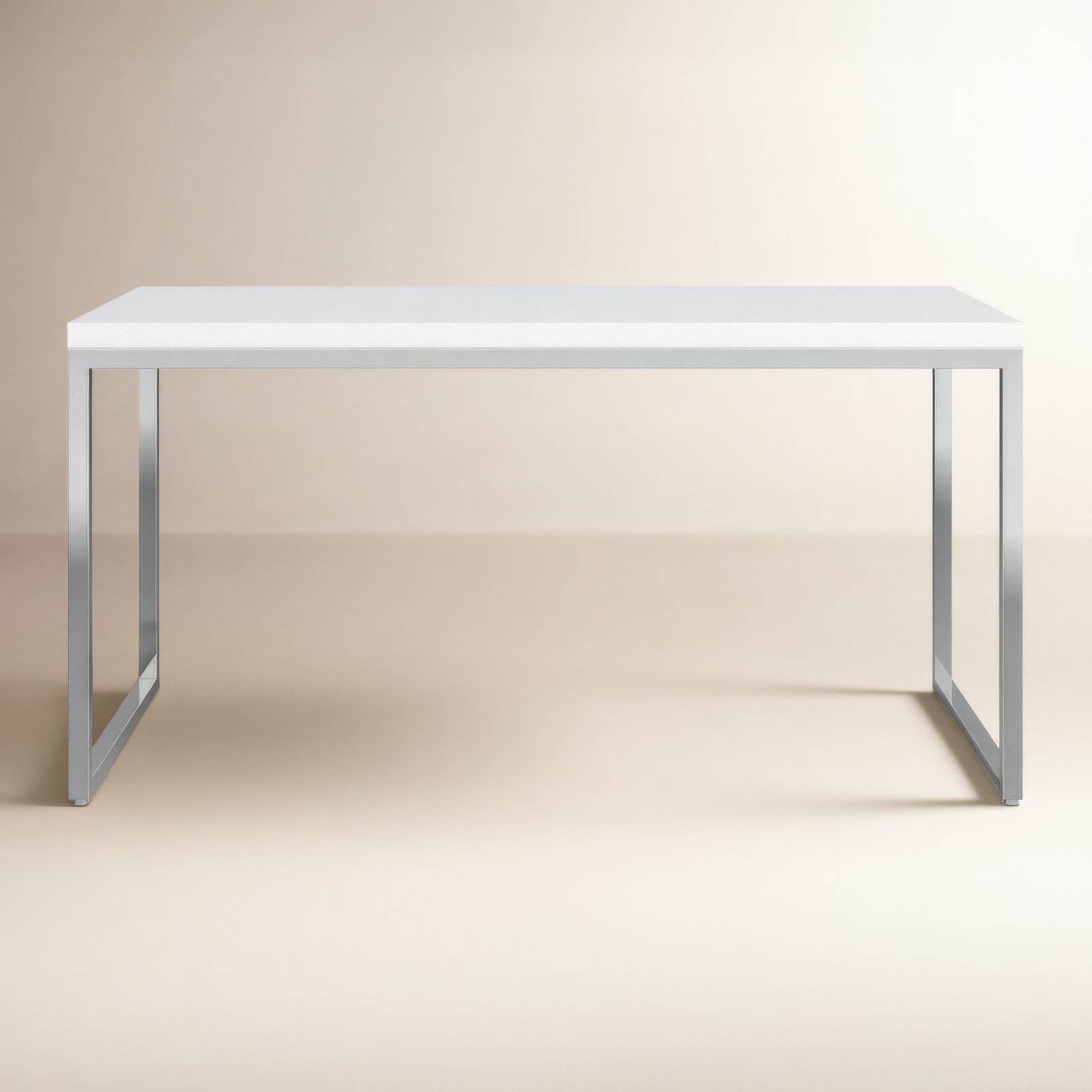 Adil 59 " Writing Desk, White