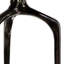 Table d'appoint avec plateau en aluminium noir Jody
