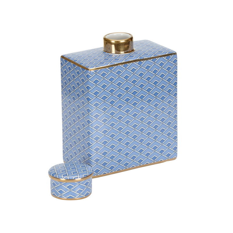 Kelly Jar - Large, 9" H x 6.5" W x 3.75" D