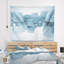 Tapisserie cubes 3d light blue-28501792