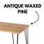 Augusta Rectangular industrial design Dining Table-70093013