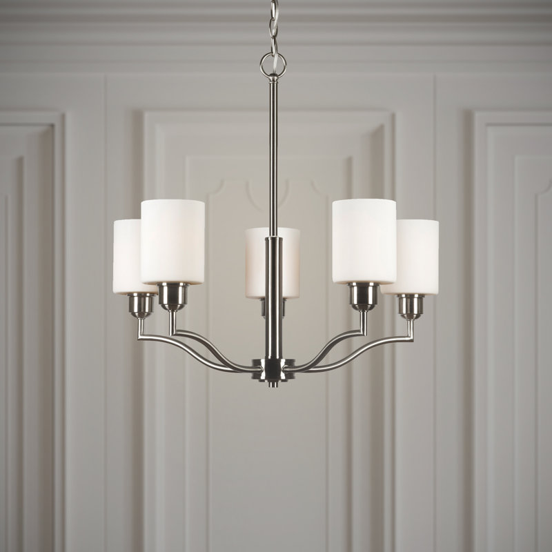 Lustre classique/traditionnel ombré 5 lumières Hadrian